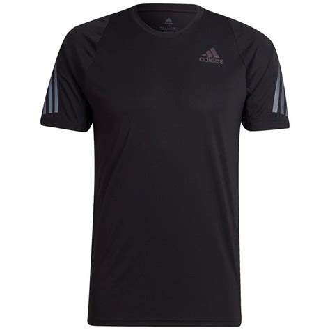 adidas performance laufshirt in schwarz|Schwarze Laufshirts für Herren von adidas Performance.